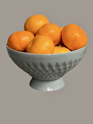 Fırfır Kase - Gri