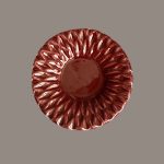Çay Tabağı - Bordo